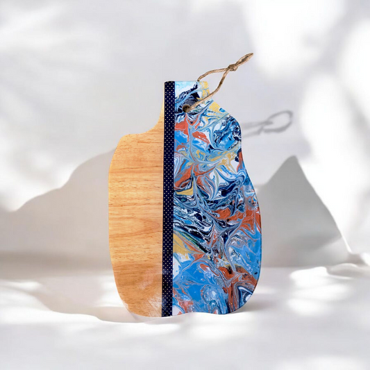 Colorful Euro Charcuterie Board - Medium