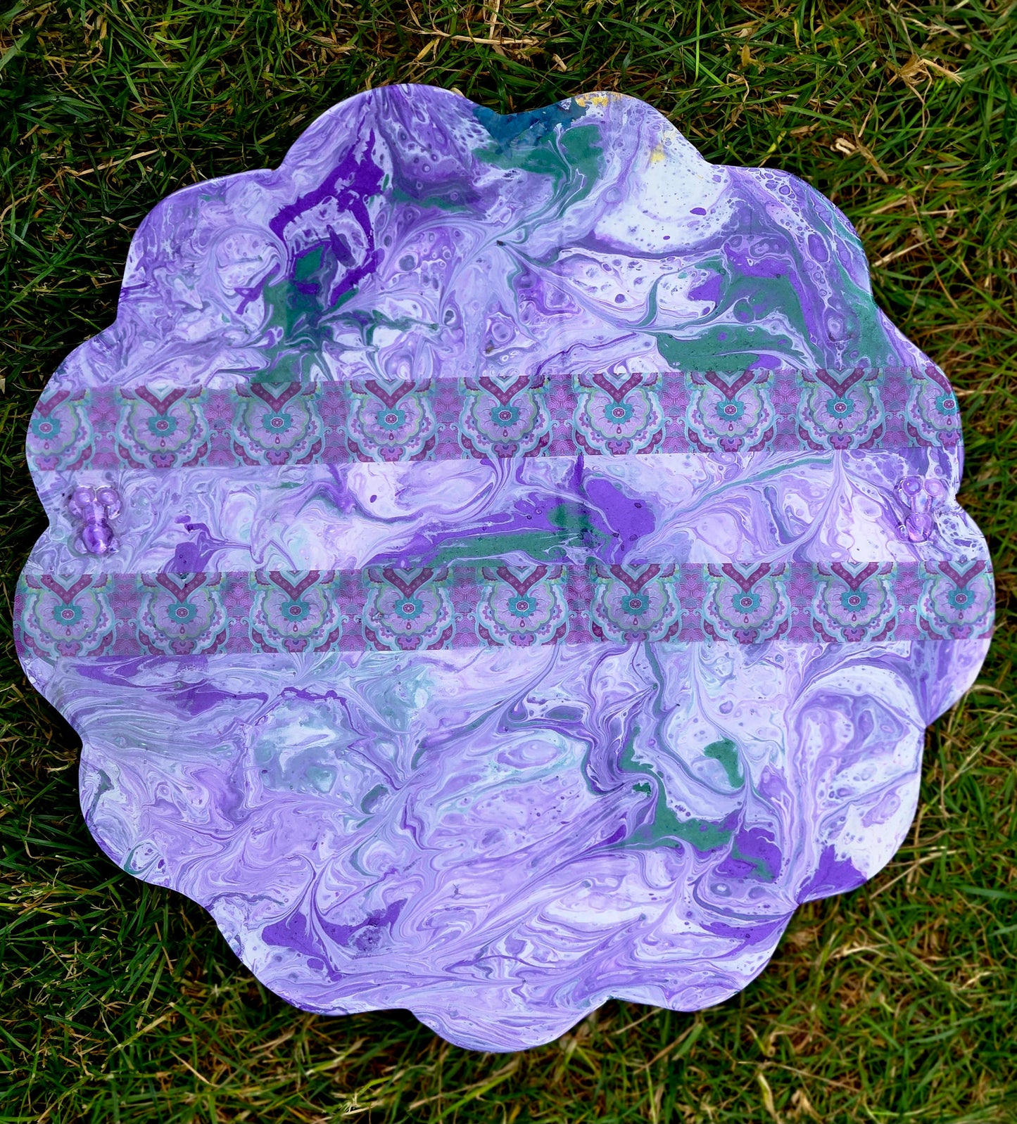 Lazy Susan - Large Scalloped Edge