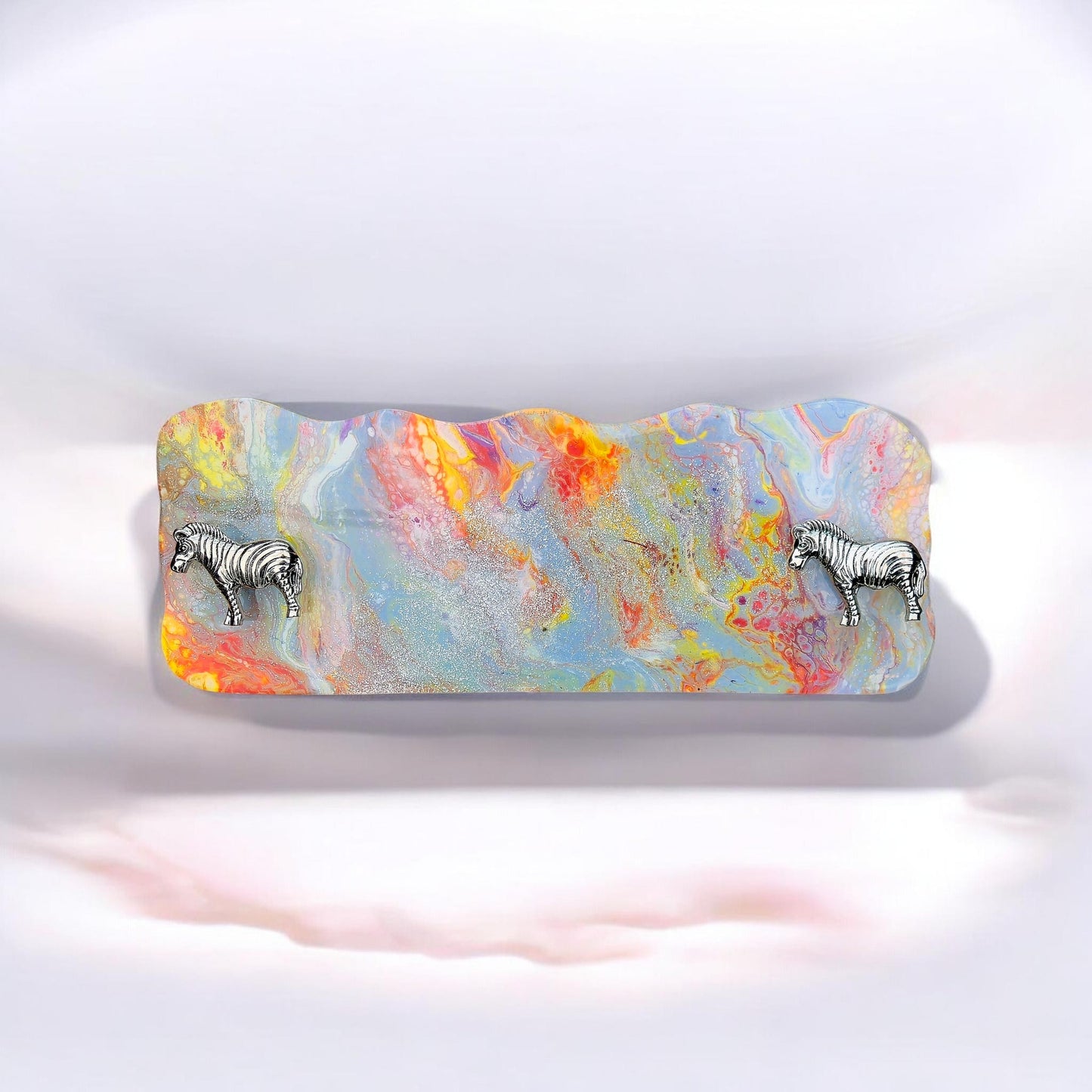 Tray - Medium -with  Zebra Handles