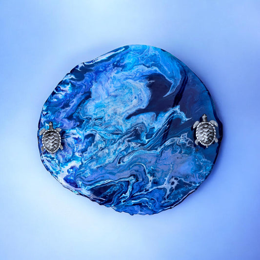 Tray - Medium -with  Turtle Handles
