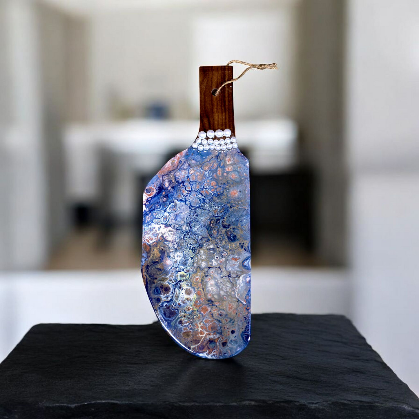 Colorful Euro Charcuterie Board - Med to Large - with Embellishment